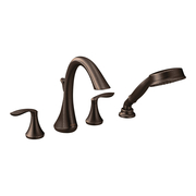 Moen Two-Handle Roman Tub Faucet w/Hand Shower Oil Rubbed Bronze T944ORB